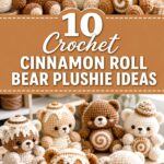 Crochet Cinnamon Roll Bear Plushie Ideas