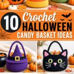 Crochet Halloween Candy Basket Ideas