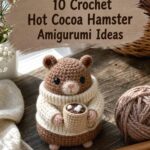 Crochet Hot Cocoa Hamster Amigurumi Ideas