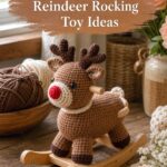 Crochet Mini Reindeer Rocking Toy Ideas