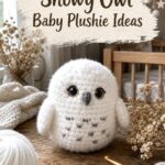 Crochet Snowy Owl Baby Plushie Ideas