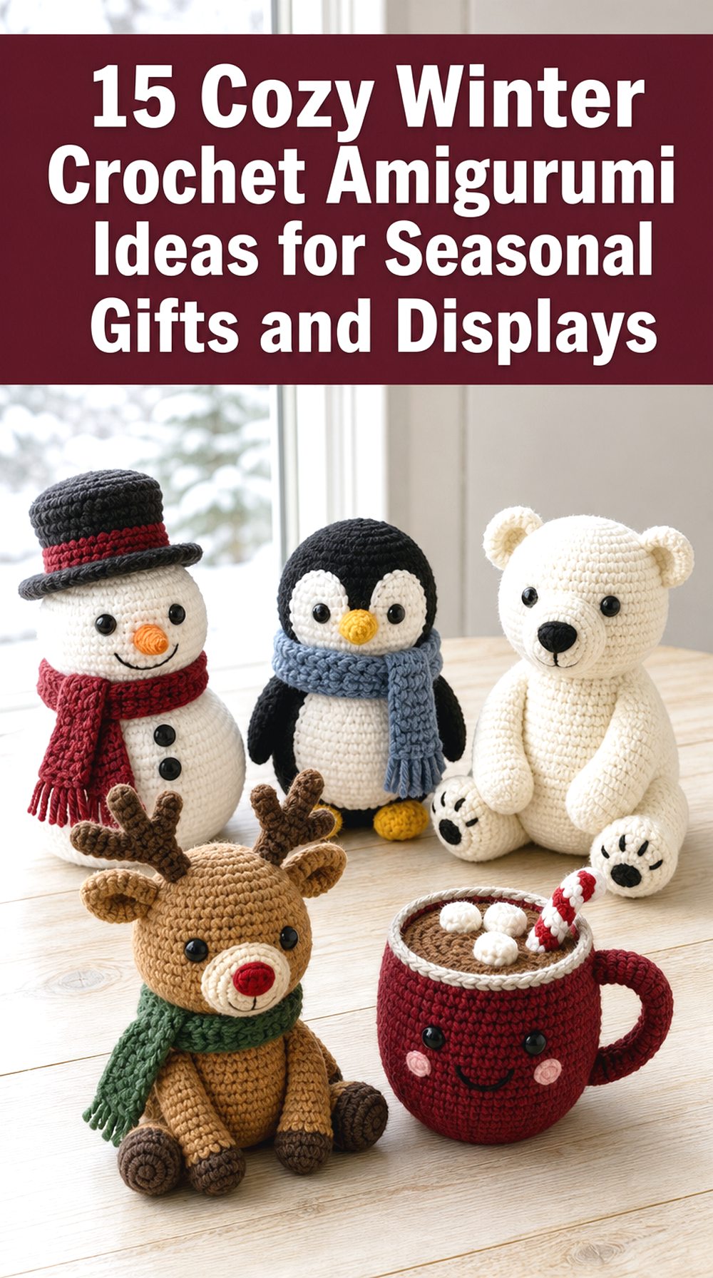 Cozy Winter Crochet Amigurumi Ideas for Seasonal Gifts and Displays
