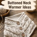 Crochet Buttoned Neck Warmer Ideas