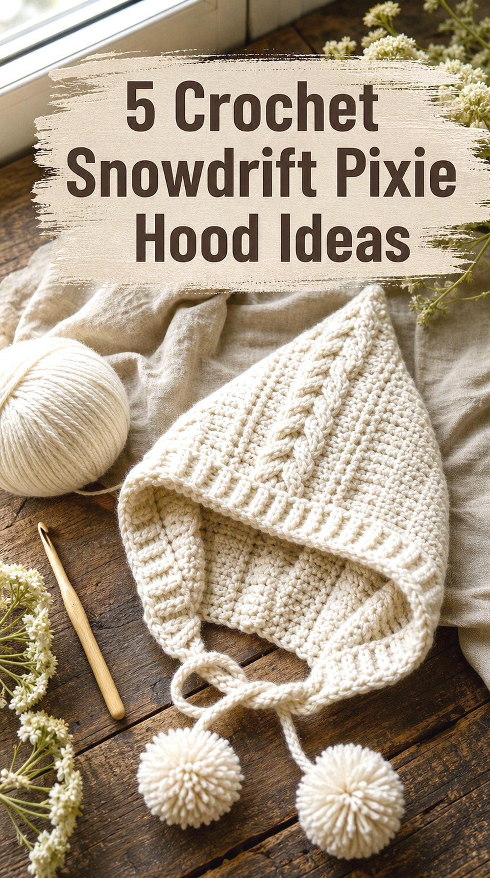 Crochet Snowdrift Pixie Hood Ideas