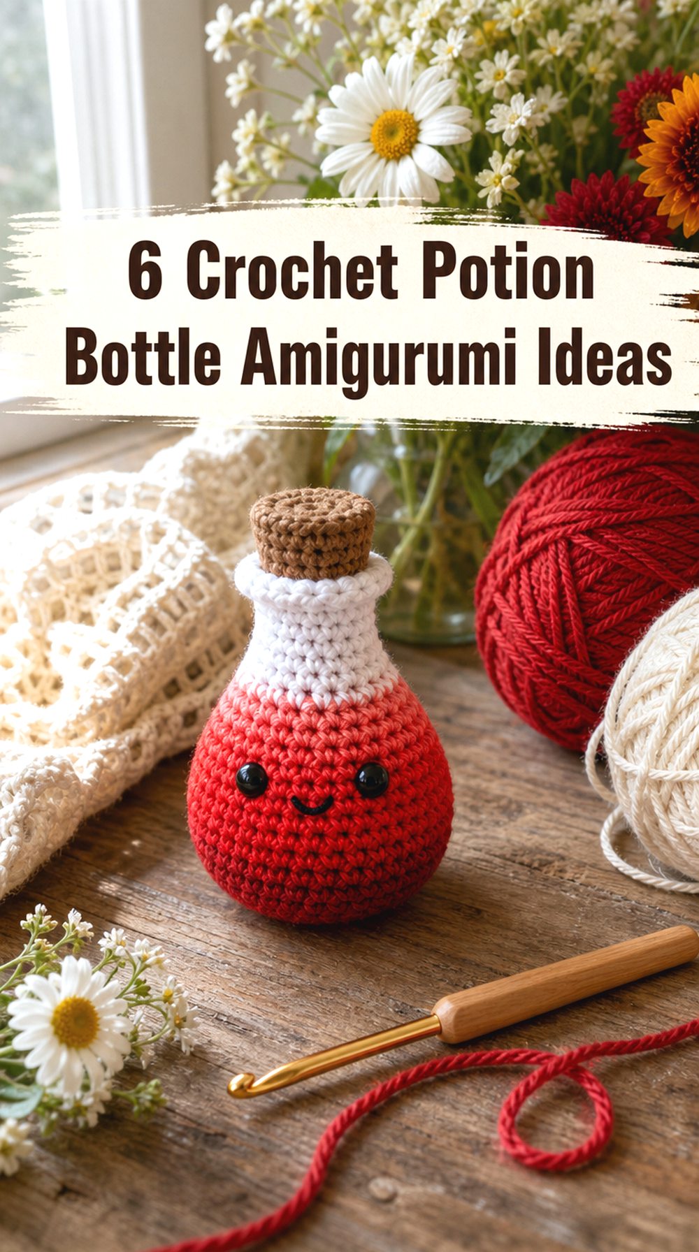 Crochet Potion Bottle Amigurumi Ideas