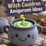Crochet Witch Cauldron Amigurumi Ideas