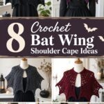 Crochet Bat Wing Shoulder Cape Ideas