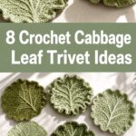 Crochet Cabbage Leaf Trivet Ideas