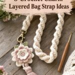 Crochet Charm Layered Bag Strap Ideas