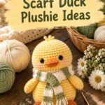 Crochet Cozy Scarf Duck Plushie Ideas