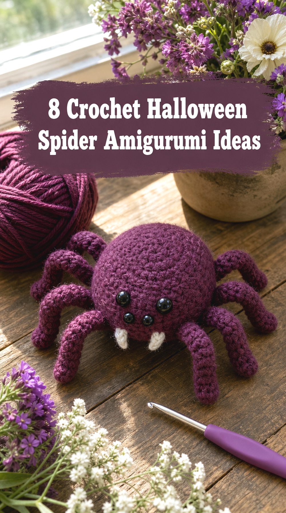 Crochet Halloween Spider Amigurumi Ideas