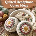 Crochet Quilted Headphone Cover Ideas