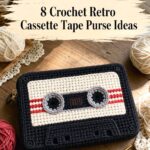 Crochet Retro Cassette Tape Purse Ideas