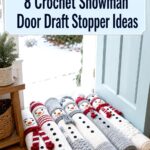 Crochet Snowman Door Draft Stopper Ideas