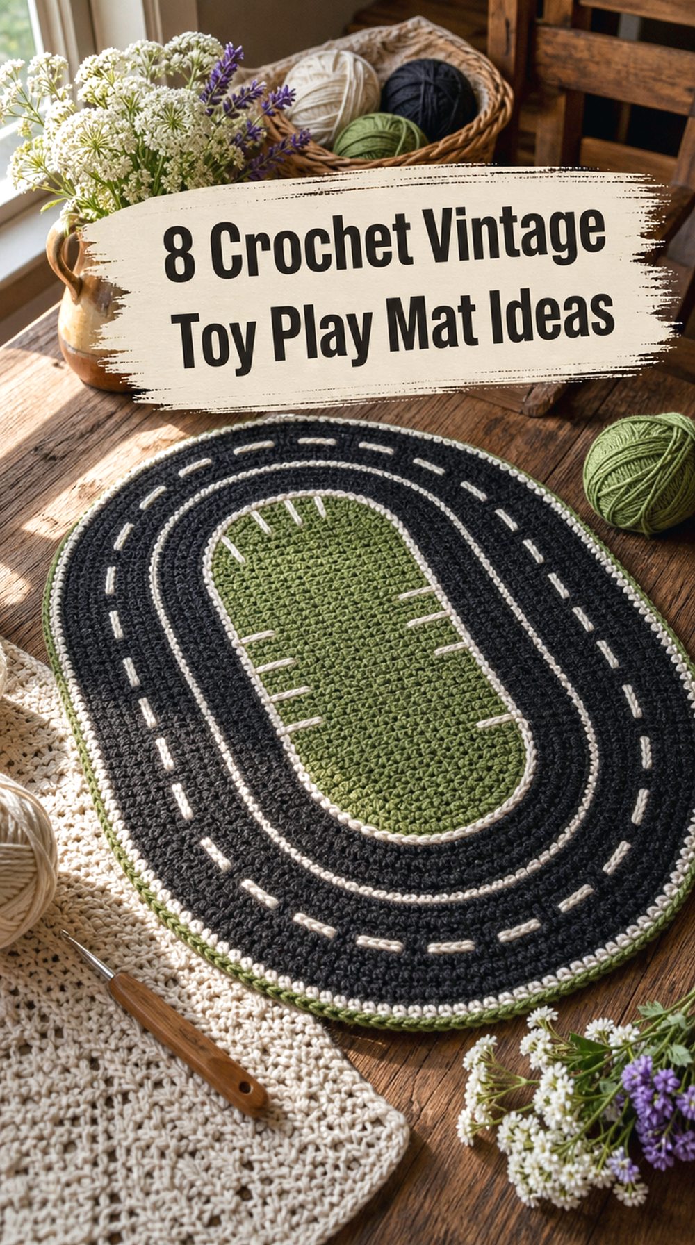 Crochet Vintage Toy Play Mat Ideas