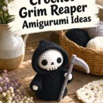 Cute Crochet Grim Reaper Amigurumi Ideas