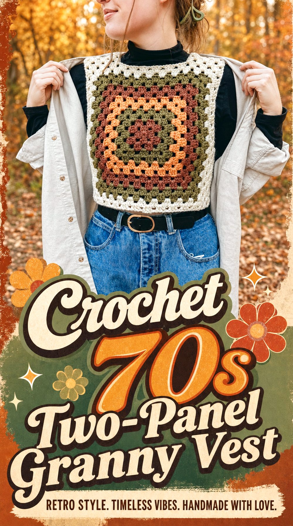 Crochet s Two Panel Granny Vest