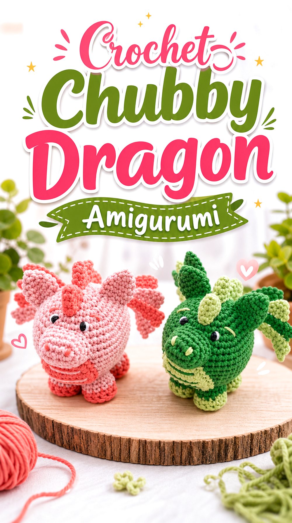 Crochet Chubby Dragon Amigurumi