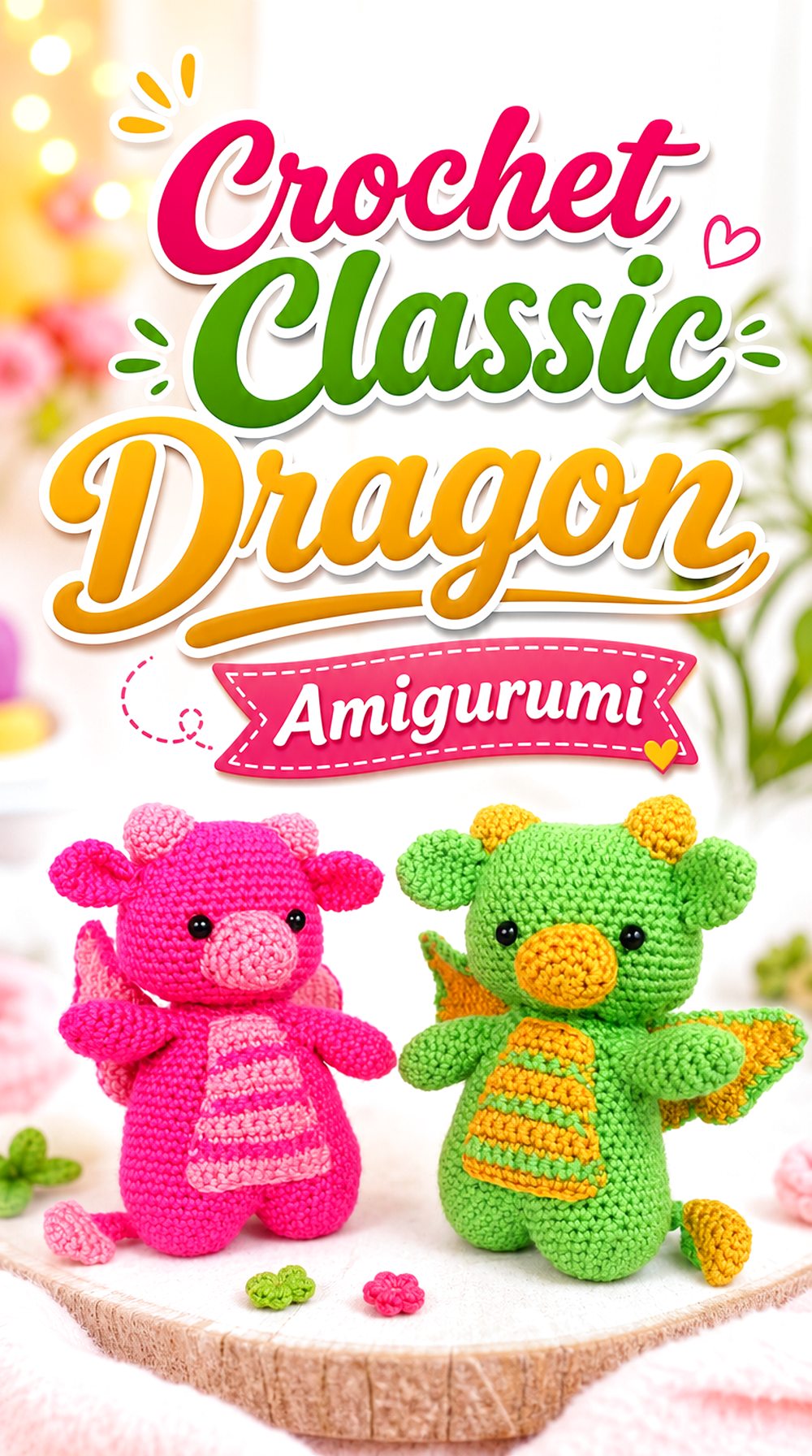 Crochet Classic Dragon Amigurumi