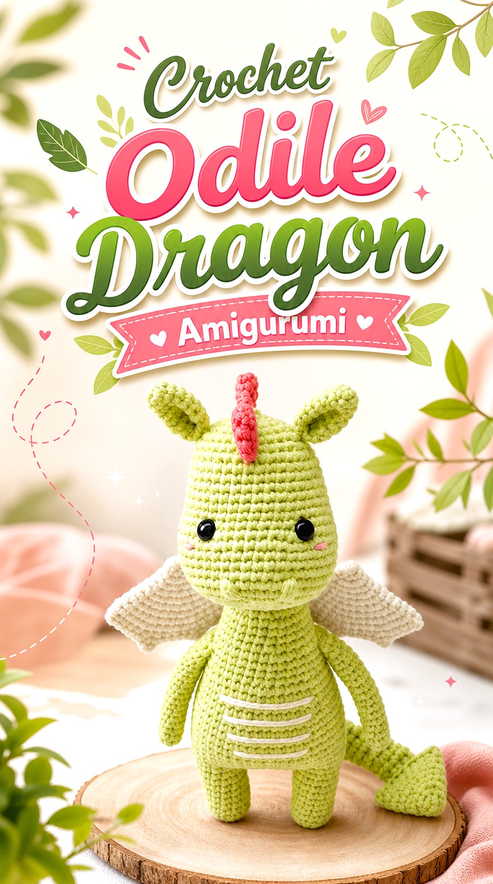 Crochet Odile Dragon Amigurumi