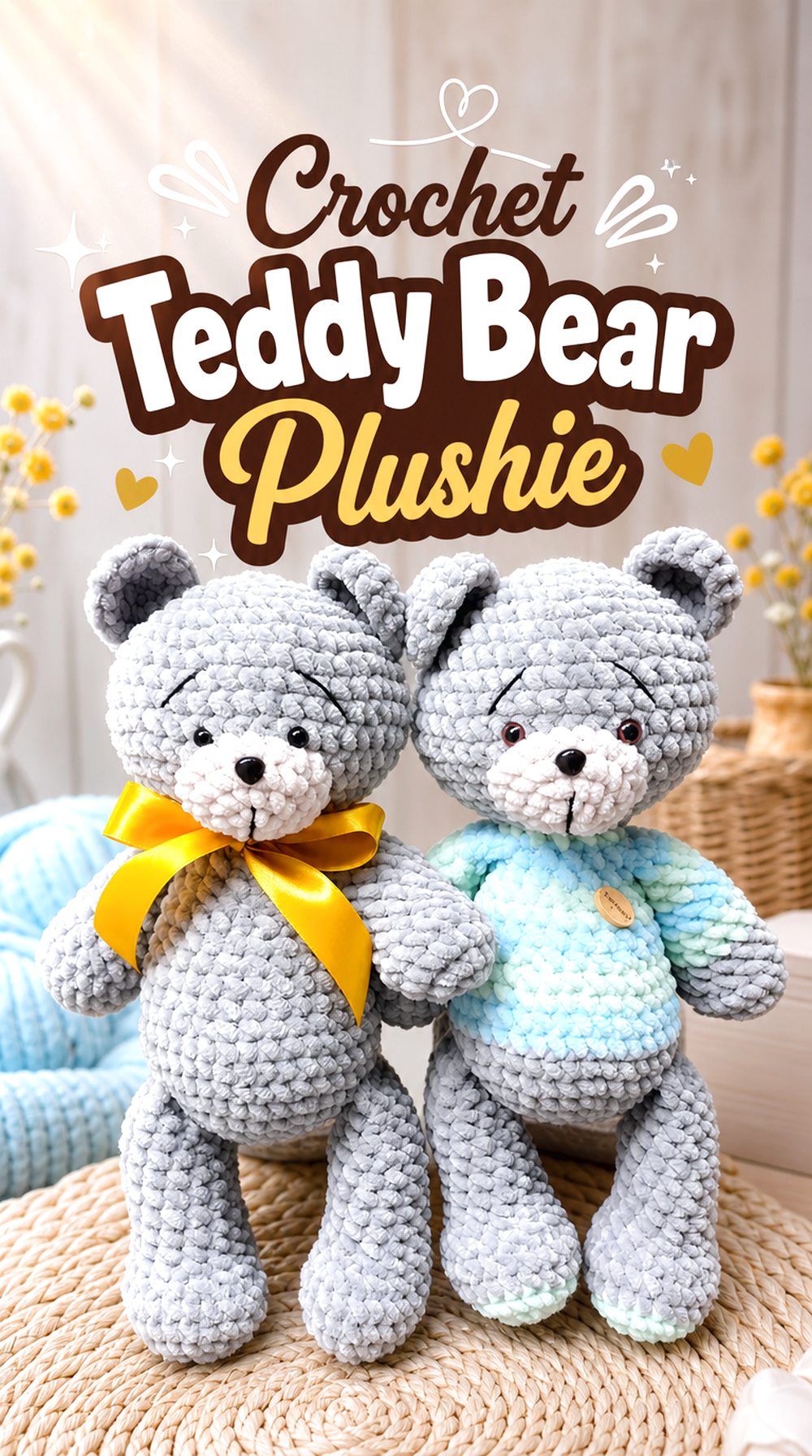 Crochet Teddy Bear Plushie