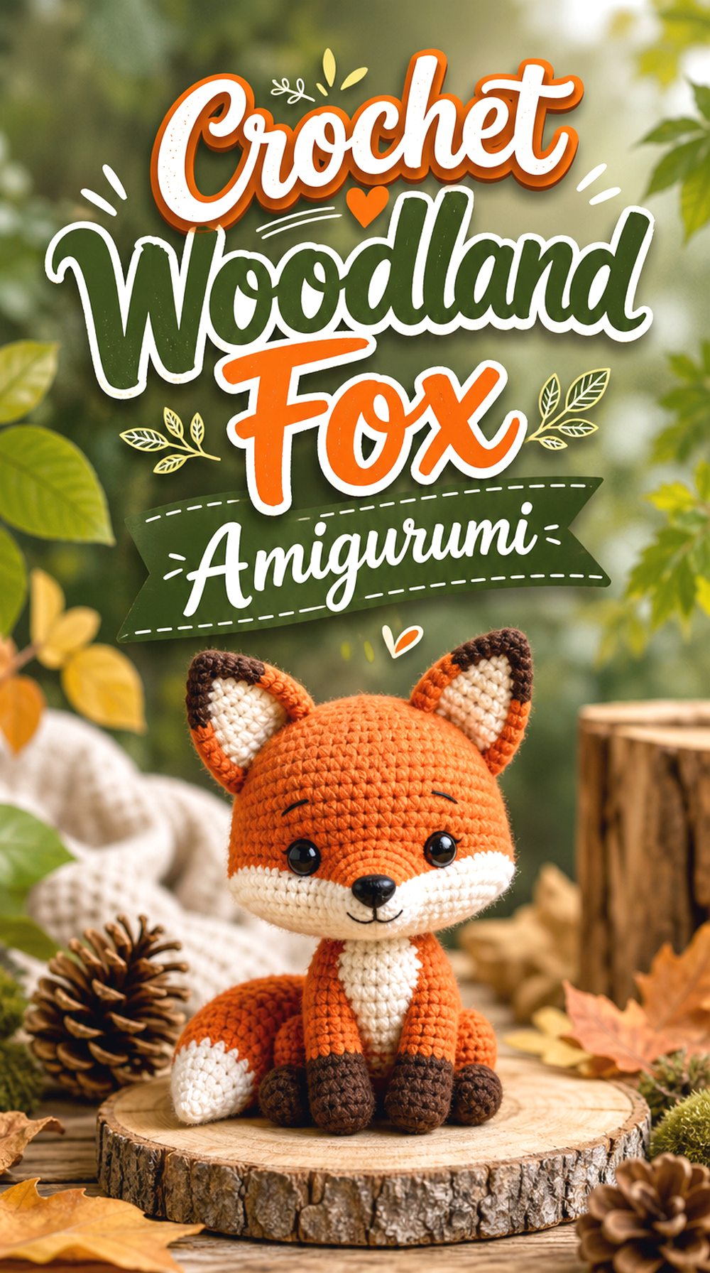 Crochet Woodland Fox Amigurumi