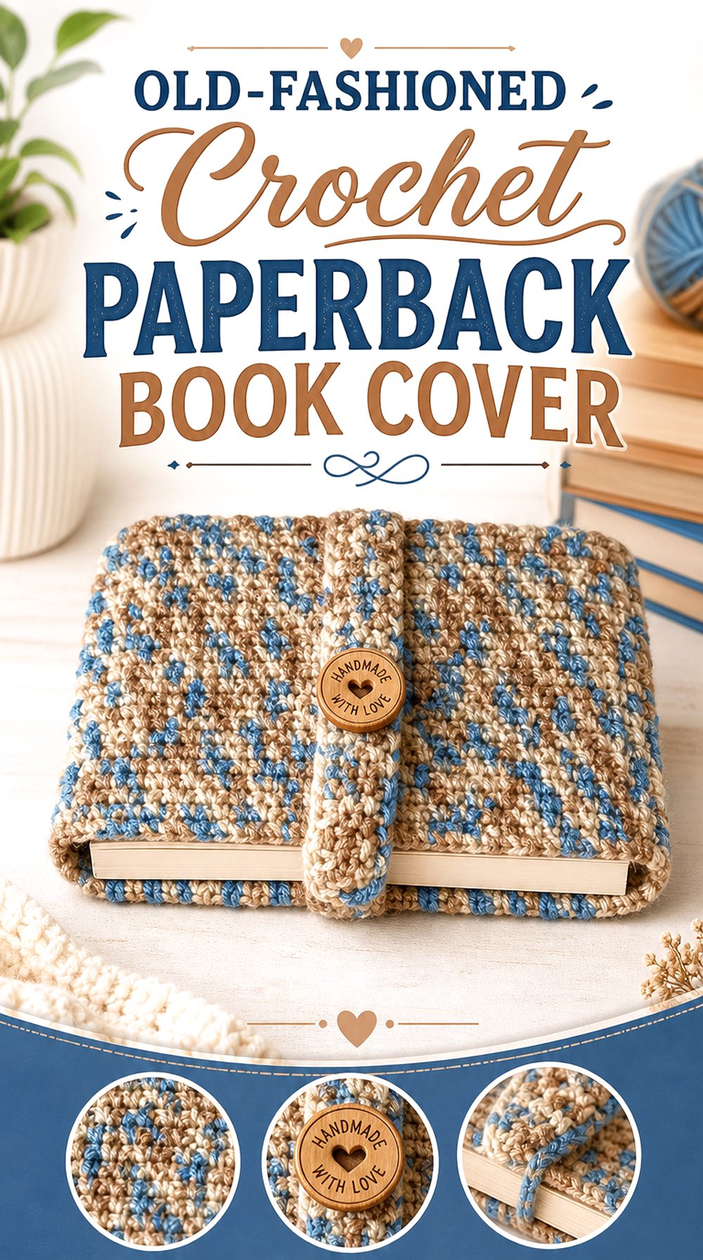 Old Fashioned Crochet Paperback Book Cover