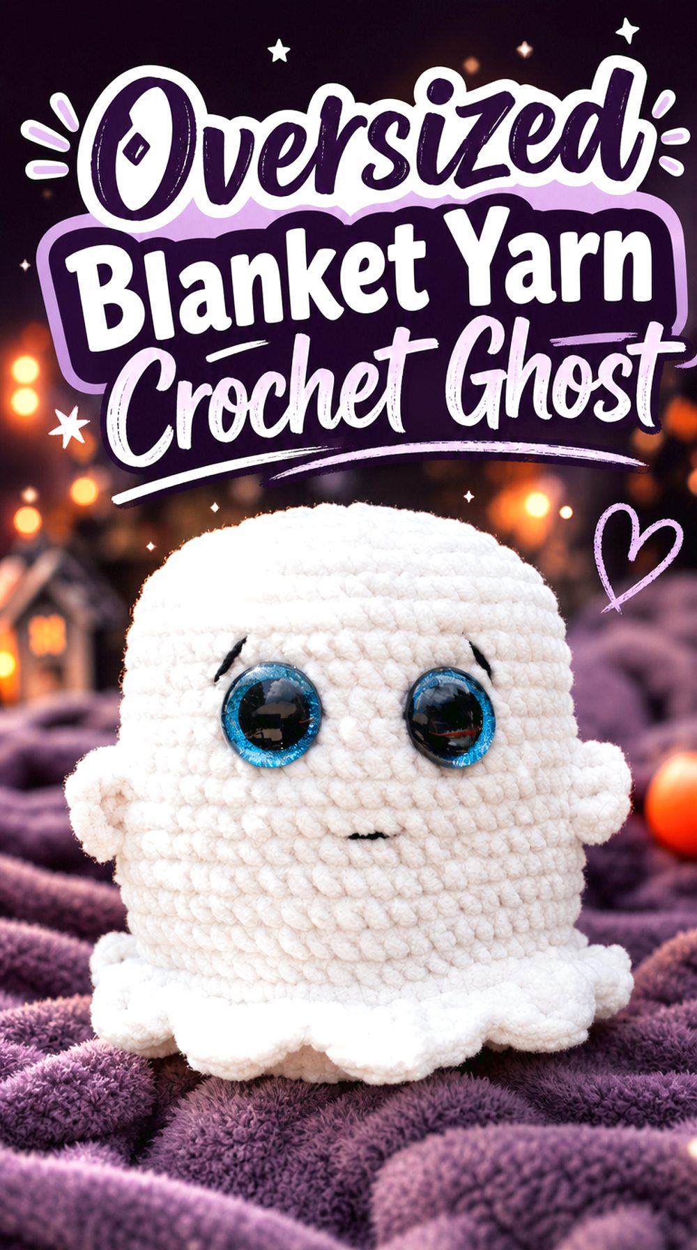 Oversized Blanket Yarn Crochet Ghost