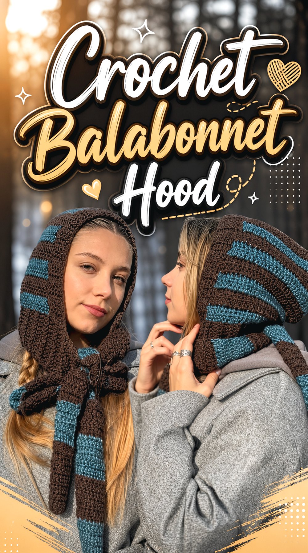 Crochet Balabonnet Hood