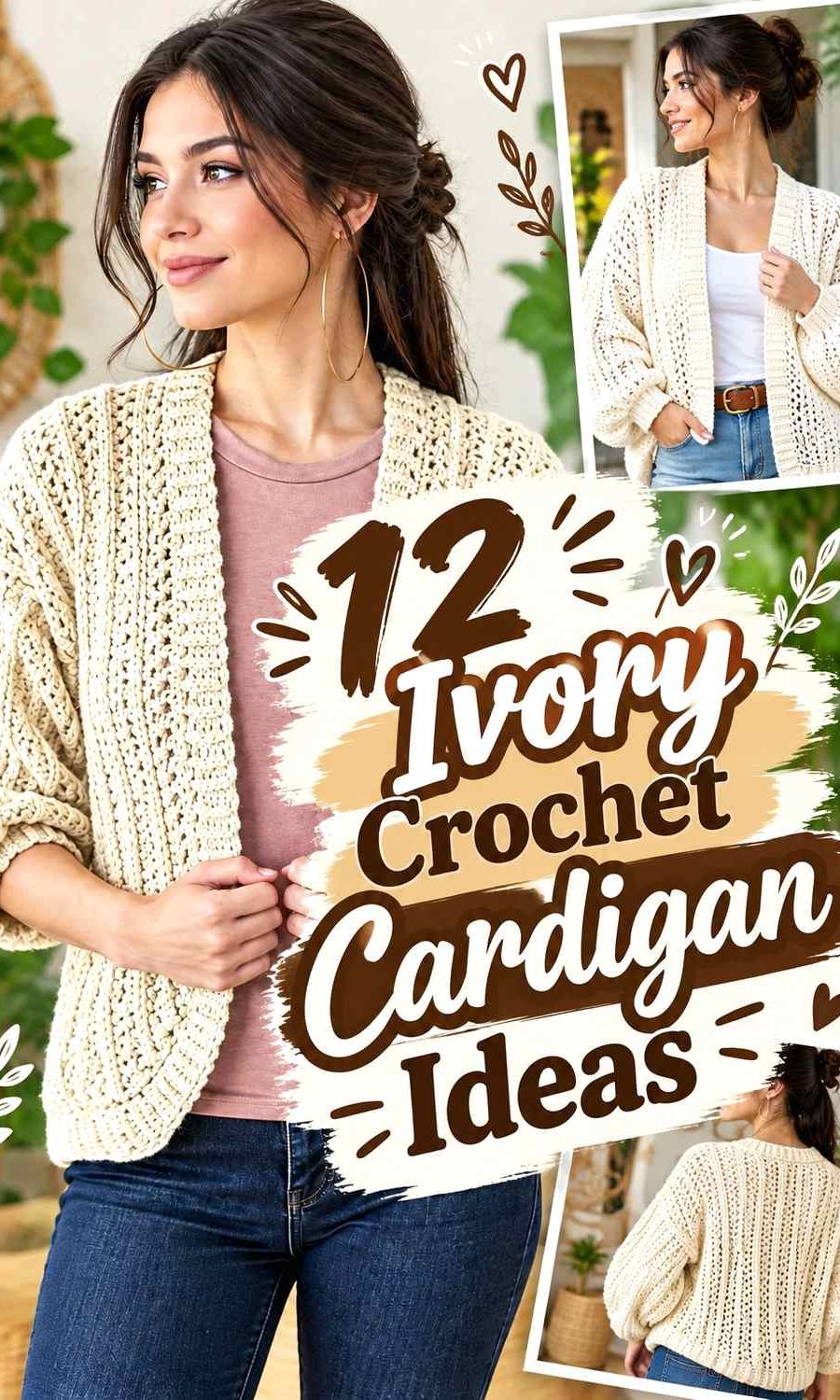 12 Ivory Crochet Cardigan Ideas