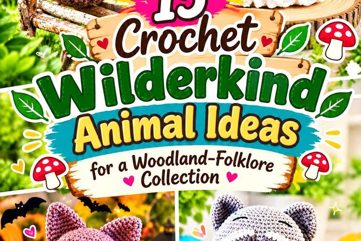 Crochet Wilderkind Animal Ideas for a Woodland-Folklore Collection