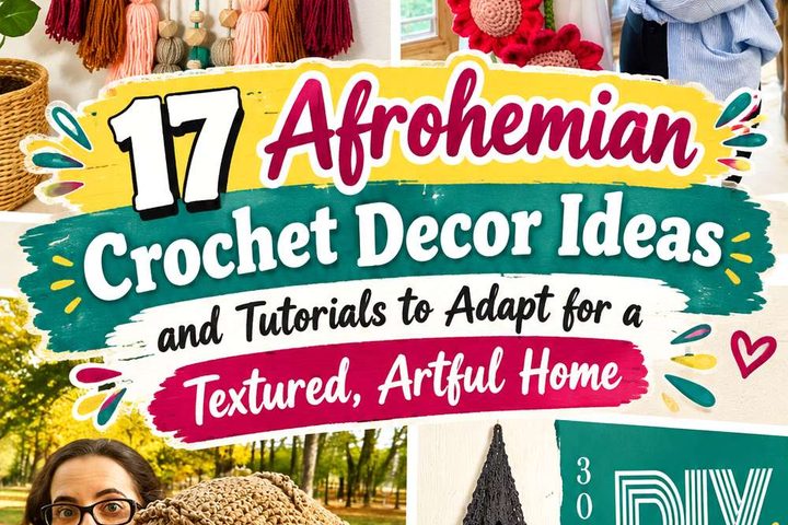 Afrohemian Crochet Decor Ideas and Tutorials to Adapt for a Textured, Artful Home