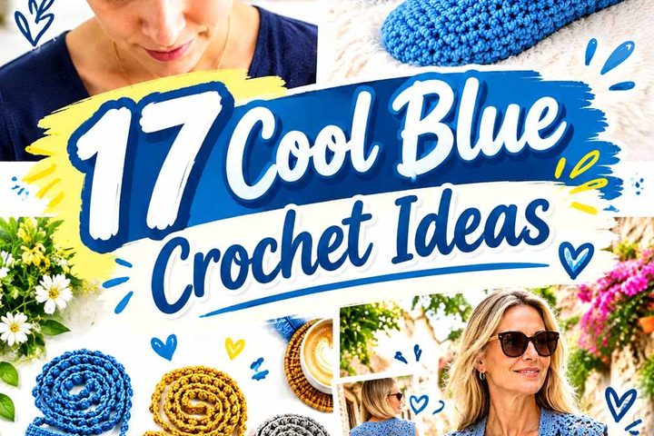 17 Cool Blue Crochet Ideas