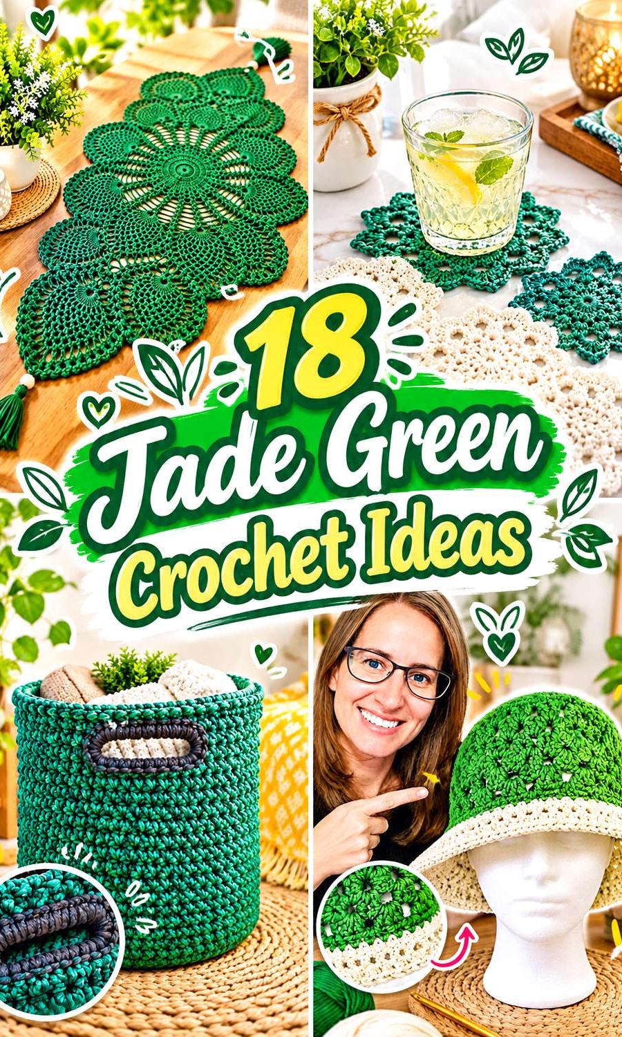 Jade Green Crochet Ideas