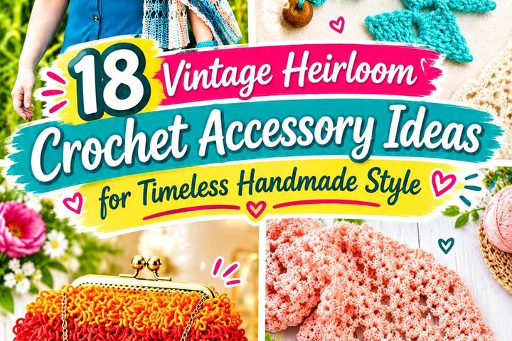 Vintage Heirloom Crochet Accessory Ideas for Timeless Handmade Style