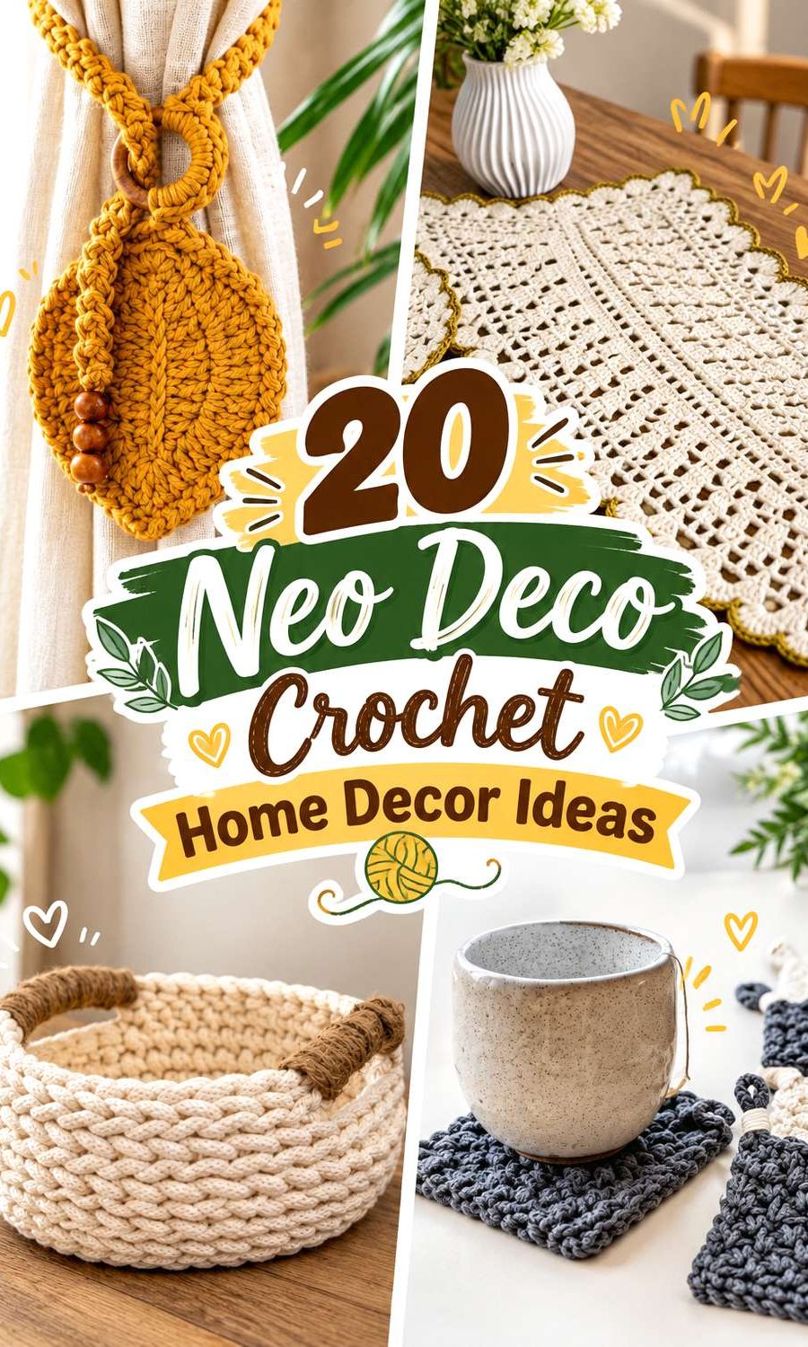 Neo Deco Crochet Home Decor Ideas