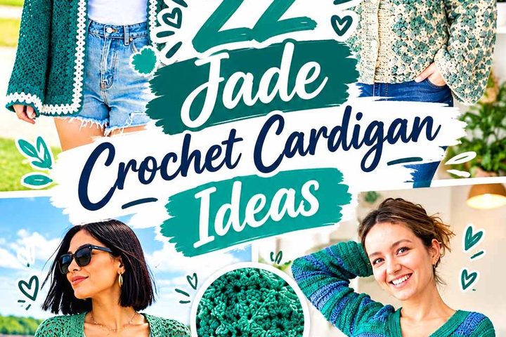 22 Jade Crochet Cardigan Ideas