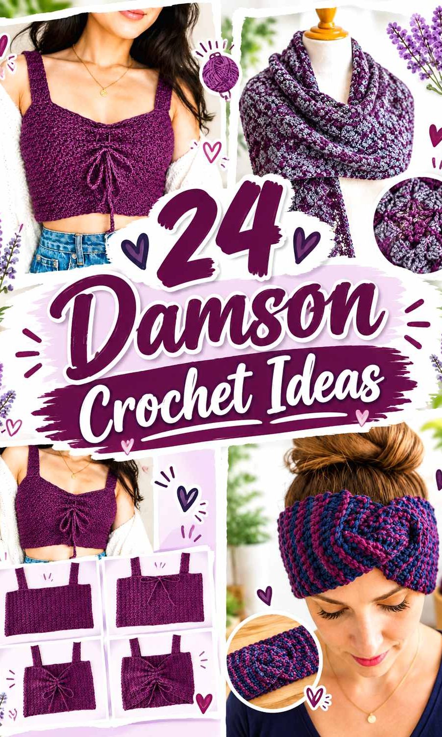 24 Damson Crochet Ideas