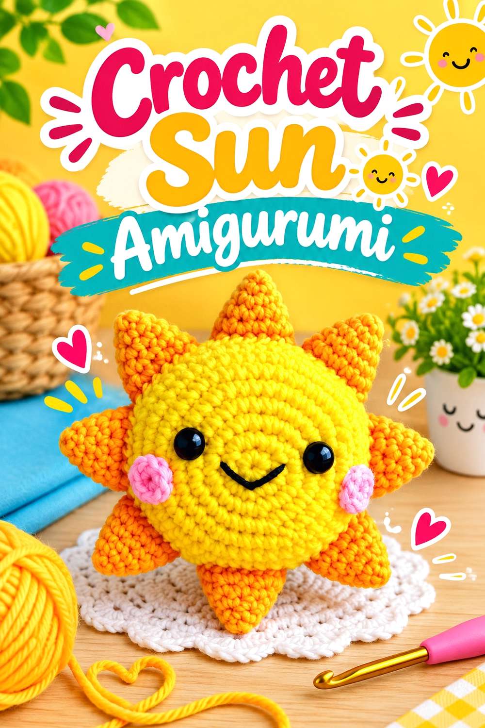 Crochet Sun Amigurumi