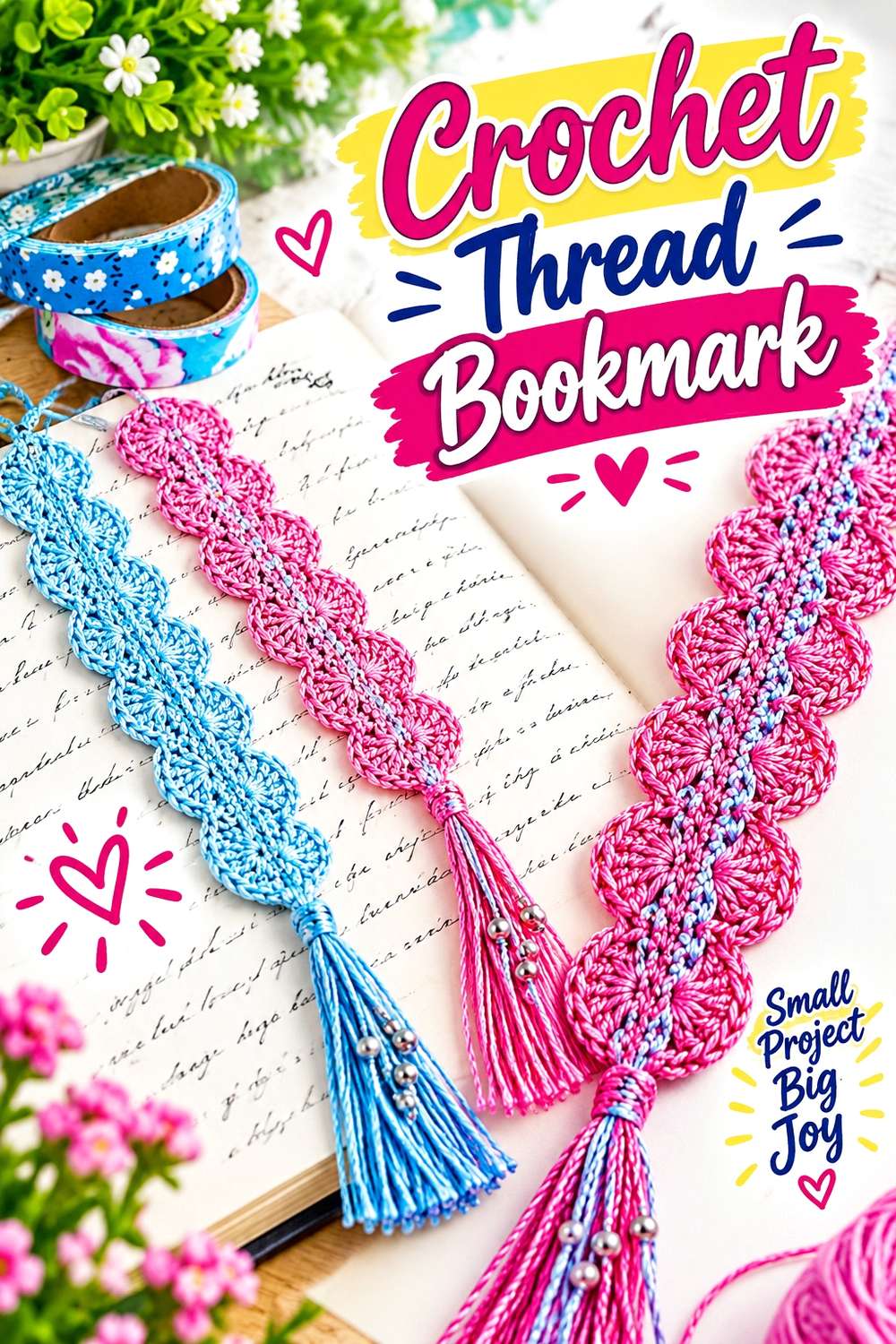 Crochet Thread Bookmark
