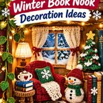 Crochet Cozy Winter Book Nook Decoration Ideas