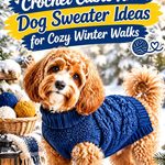 Crochet Cable Knit Dog Sweater Ideas for Cozy Winter Walks